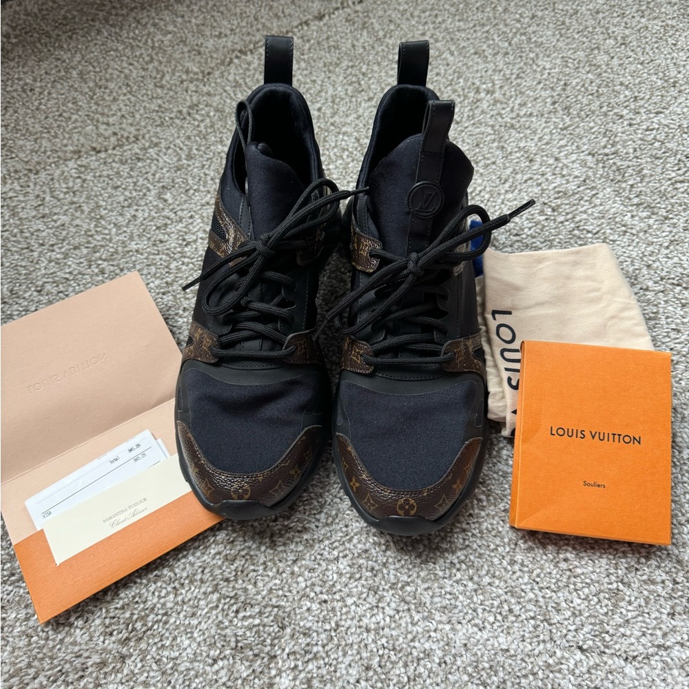 Louis Vuitton sneakers after game trainers 38.5